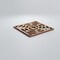 Ekena Millwork Extra Small Edinburg Decorative Fretwork Wood Wall Panels, Hickory, 7 3/8"W x 7 3/8"H x 3/8"T WALW08X08X0375EBGHI - alternate 3